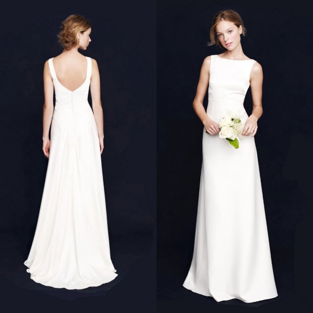 NWT J.Crew Percy Ivory Wedding Gown Size 12